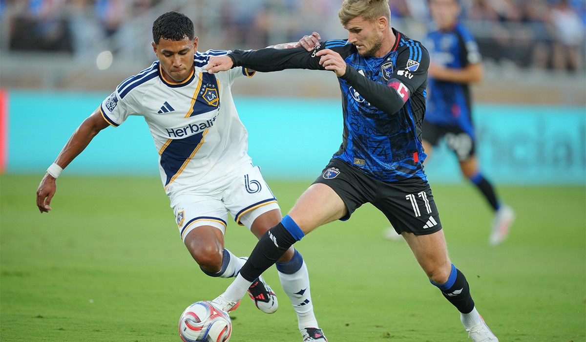 Earthquakes settle 1-1 draw with Galaxy in 105th Cali Classico