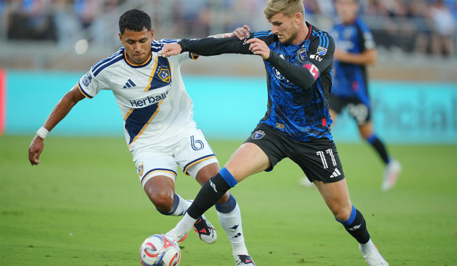Earthquakes settle 1-1 draw with Galaxy in 105th Cali Classico