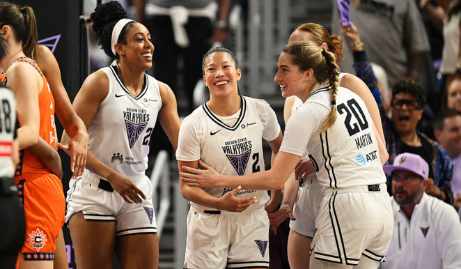 Valkyries Snuff Sun in Explosive 87-63 Blowout Win