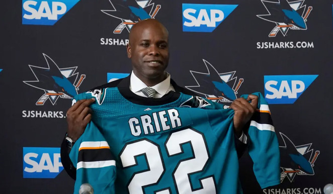 Sharks make history with hiring of new General Manager Grier