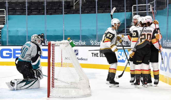 Deck stacked against Sharks in 4-0 shutout loss to Vegas