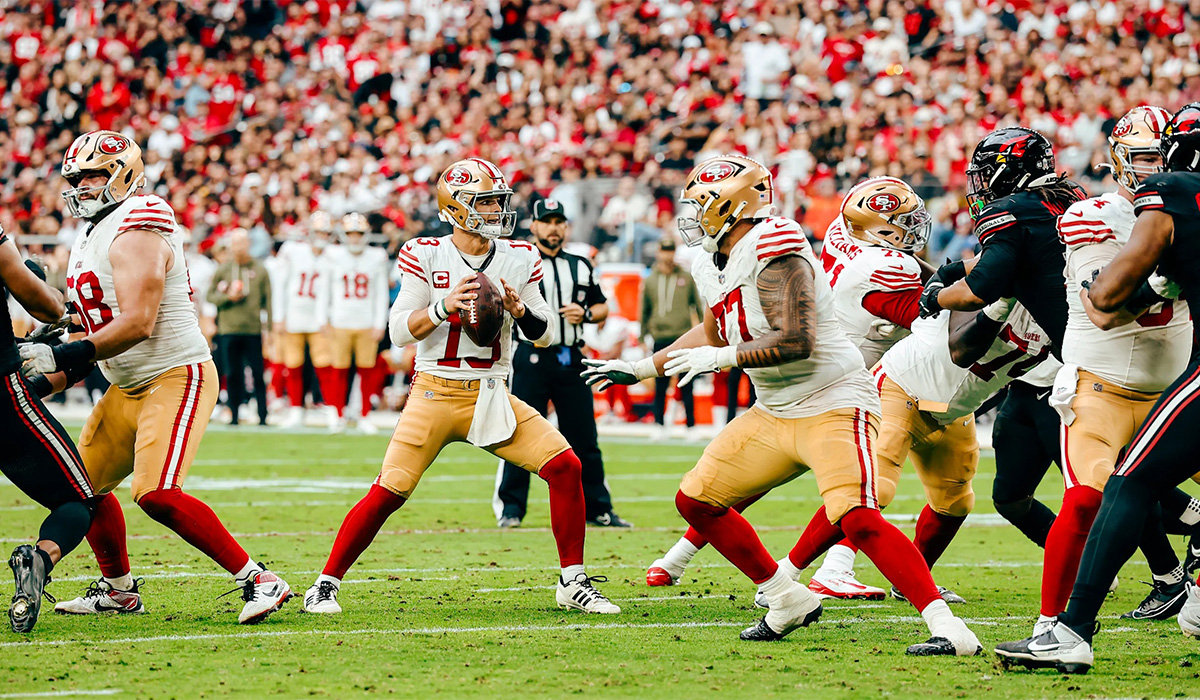 49ers offense with Purdy shines in the desert