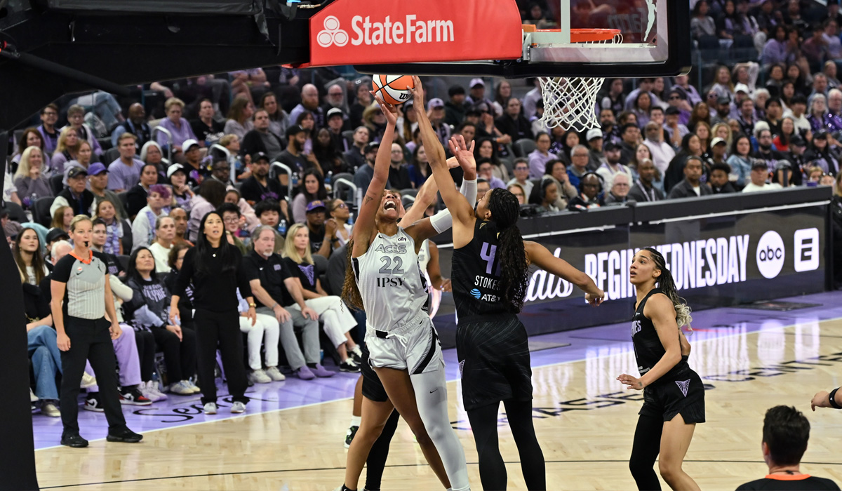 Valkyries Try To Stuff A'ja Wilson, Fall 91-81 to Aces